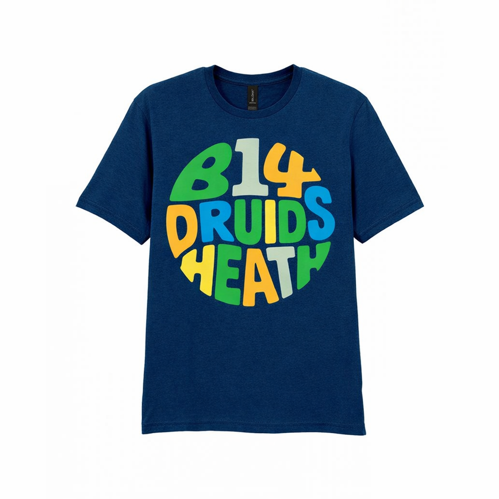 Druids Heath - T-Shirt - Colour Burst Design