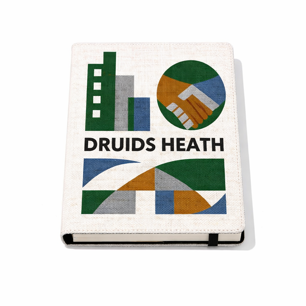 Druids Heath - Notepad - Geometric Iconography Design