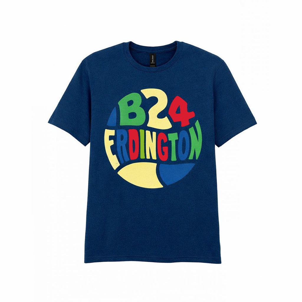 Erdington - T-Shirt - B24 Colour Burst Design