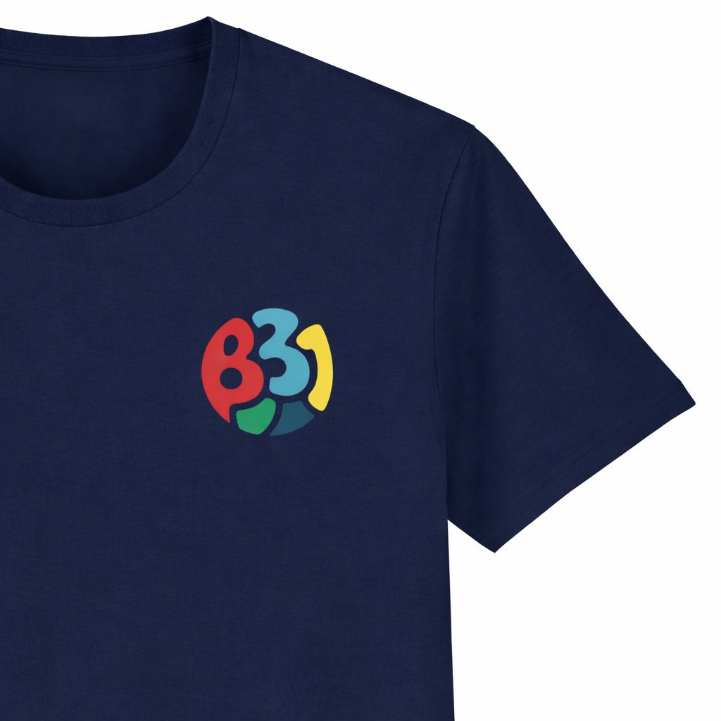 B31 - T-Shirt - Colour Burst Design