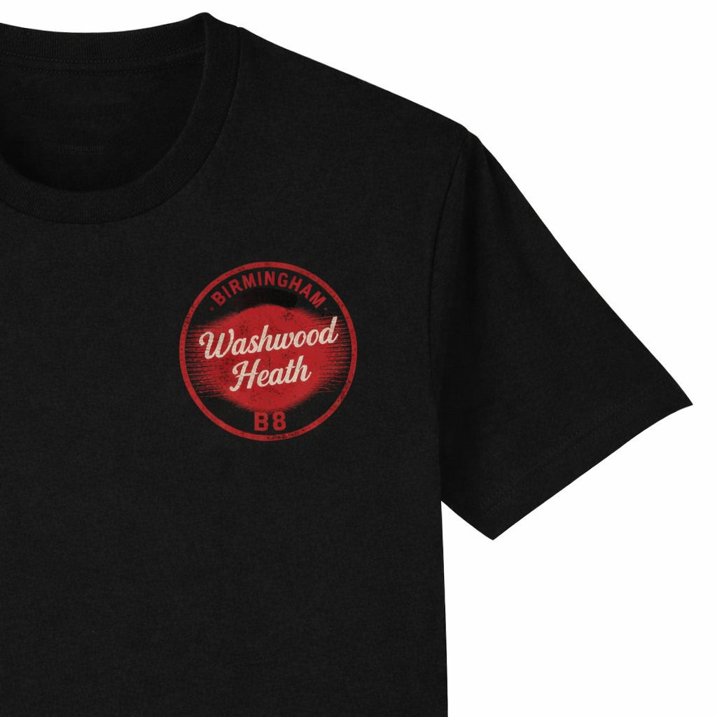 Washwood Heath - T-Shirt - B8 Vintage Stamp Design