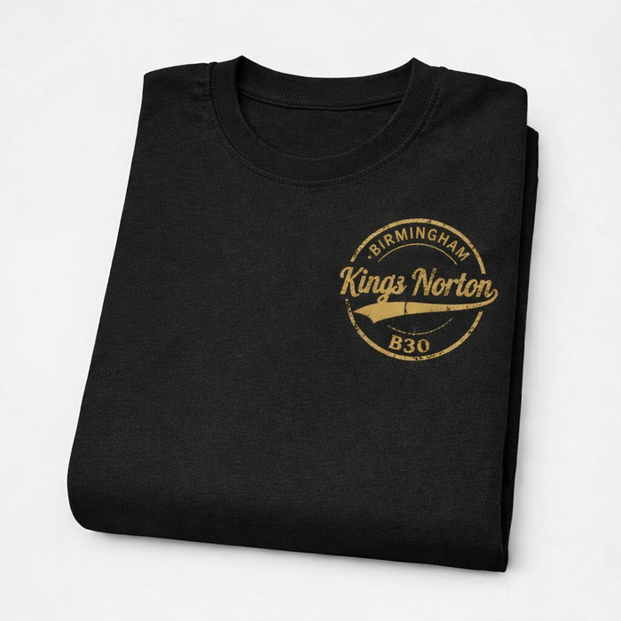 Kings Norton - T-Shirt - B30 Vintage Stamp Design