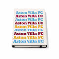 Aston Villa FC Notepad Gift - A5 Printed Linen Effect Lined Notebook for Football Supporters
