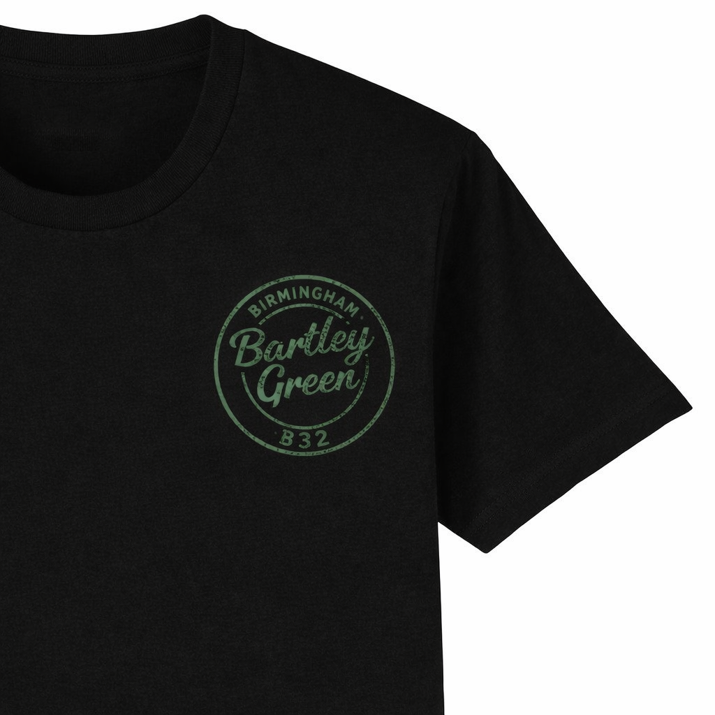 Bartley Green - T-Shirt - B32 Vintage Stamp Design