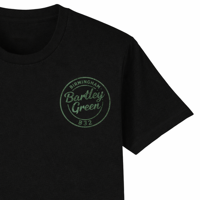 Bartley Green - T-Shirt - B32 Vintage Stamp Design