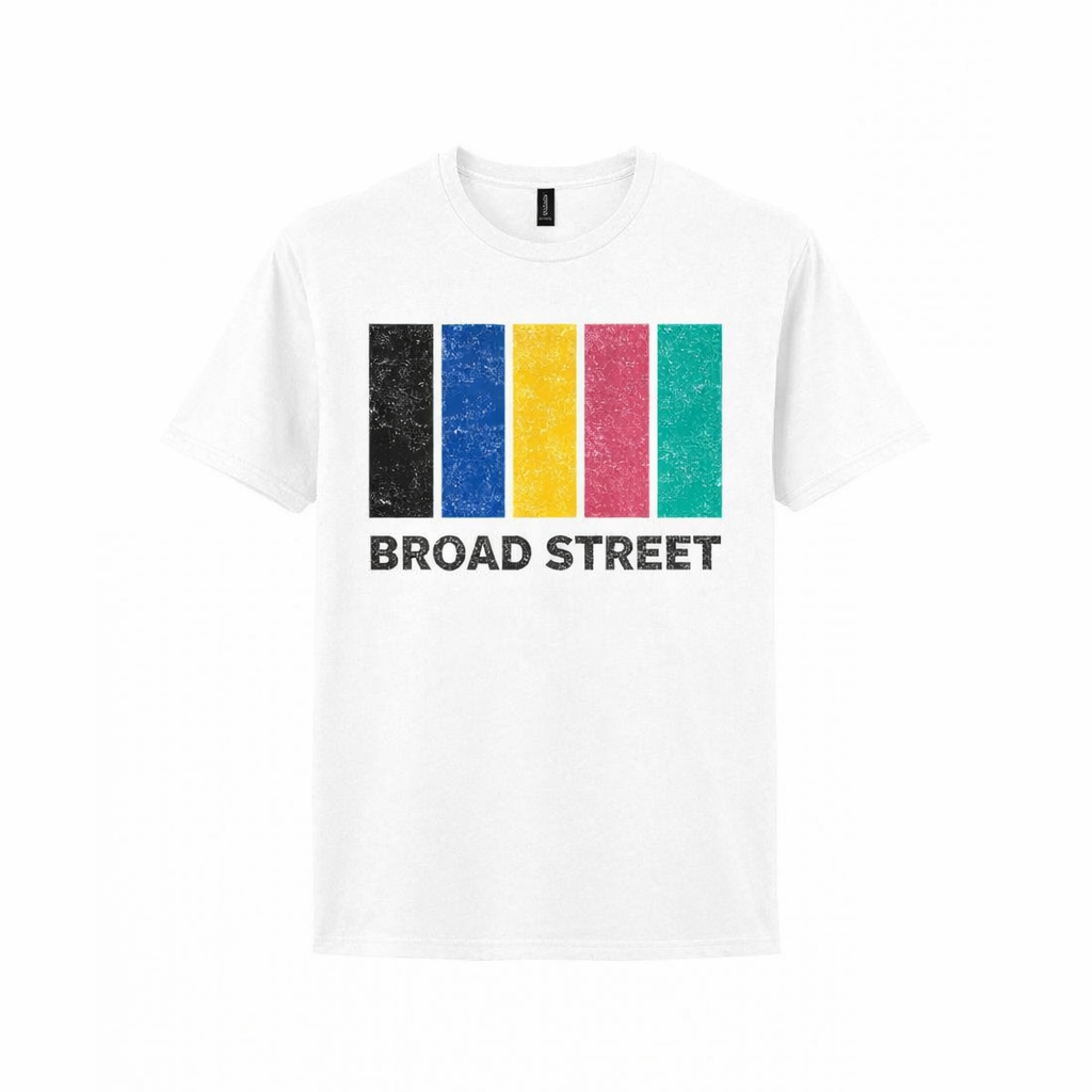 Broad Street - T-Shirt - Colour Block Design