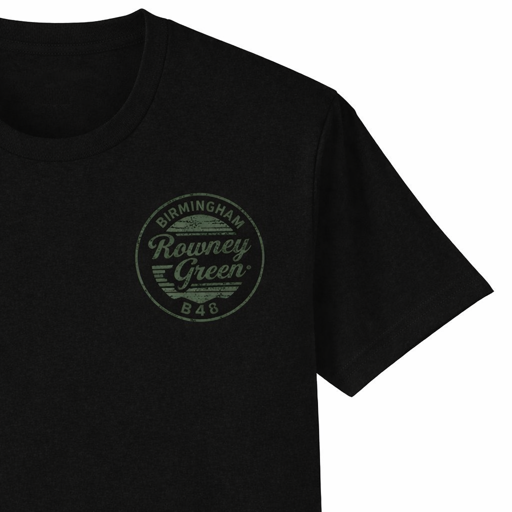 Rowney Green - T-Shirt - B48 Vintage Stamp Design