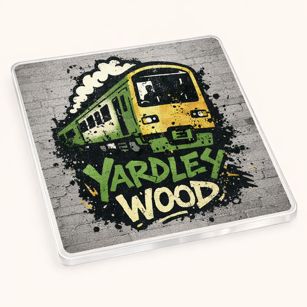 Yardley Wood - Coaster - Urban Street Art - Train
