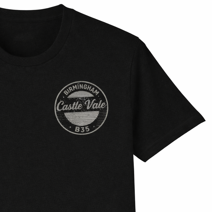 Castle Vale - T-Shirt - B35 Vintage Stamp Design