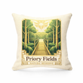 Yardley Wood - Cushion - Vintage Vibes Design - Priory Fields Nature Reserve