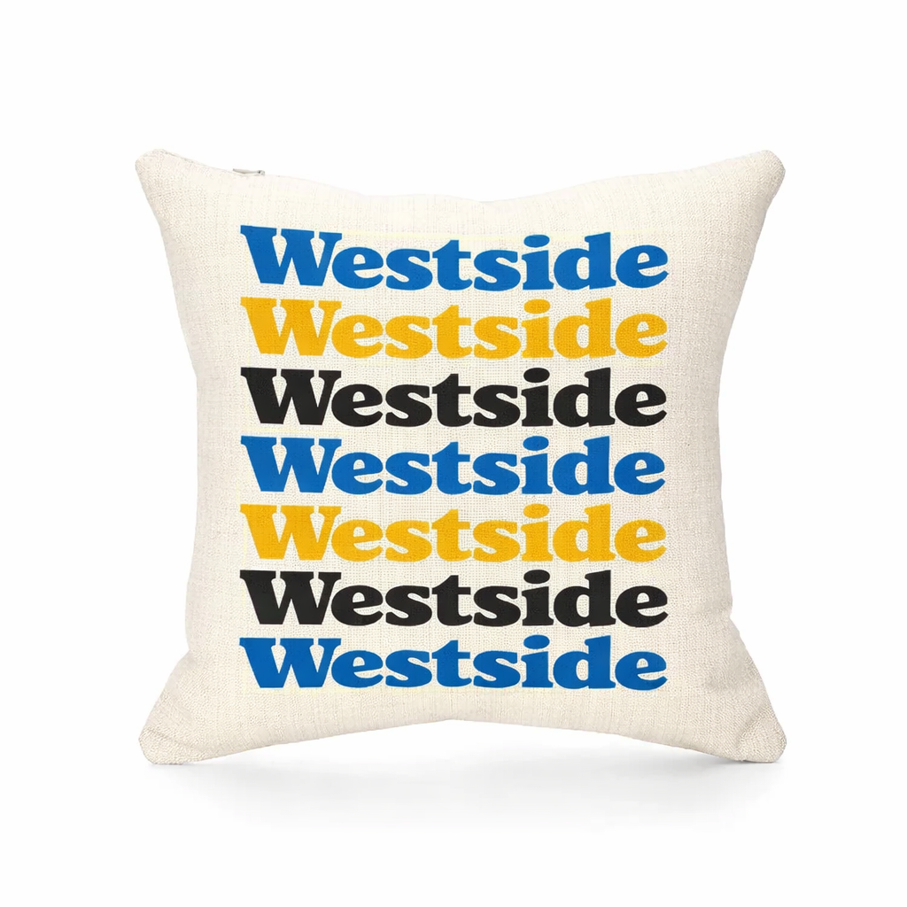 Westside - Cushion - Retro Typography Design