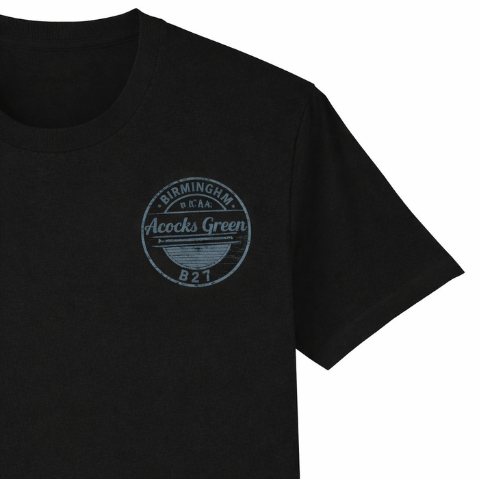 Acocks Green - T-Shirt - B27 Vintage Stamp Design