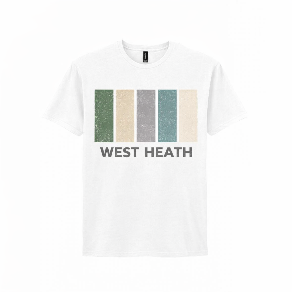 West Heath - T-Shirt - Colour Block Design
