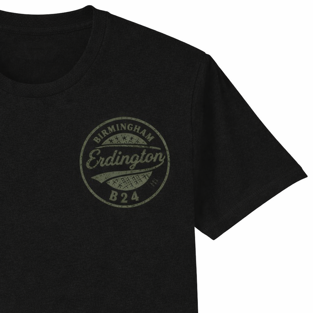 Erdington - T-Shirt - B24 Vintage Stamp Design