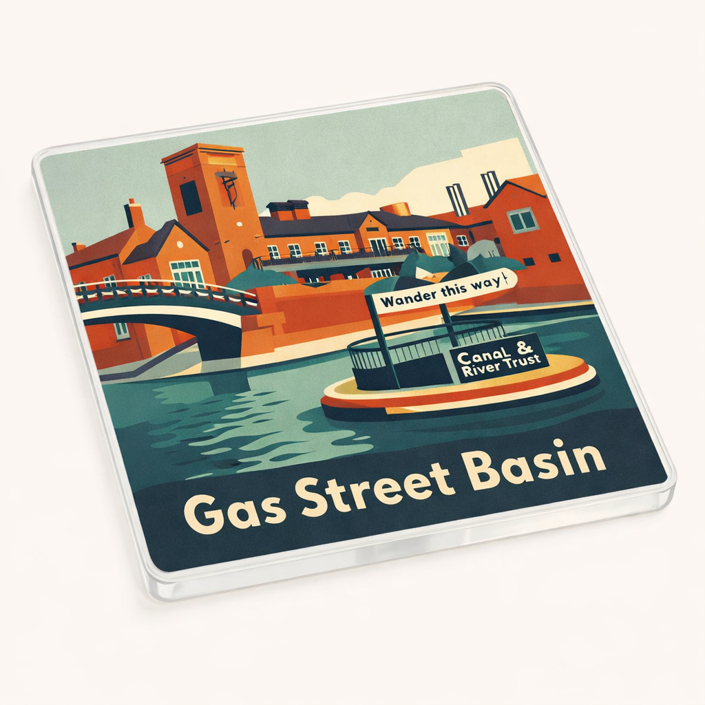 Westside - Coaster - Mid-Century Retro - Gas Street Basin