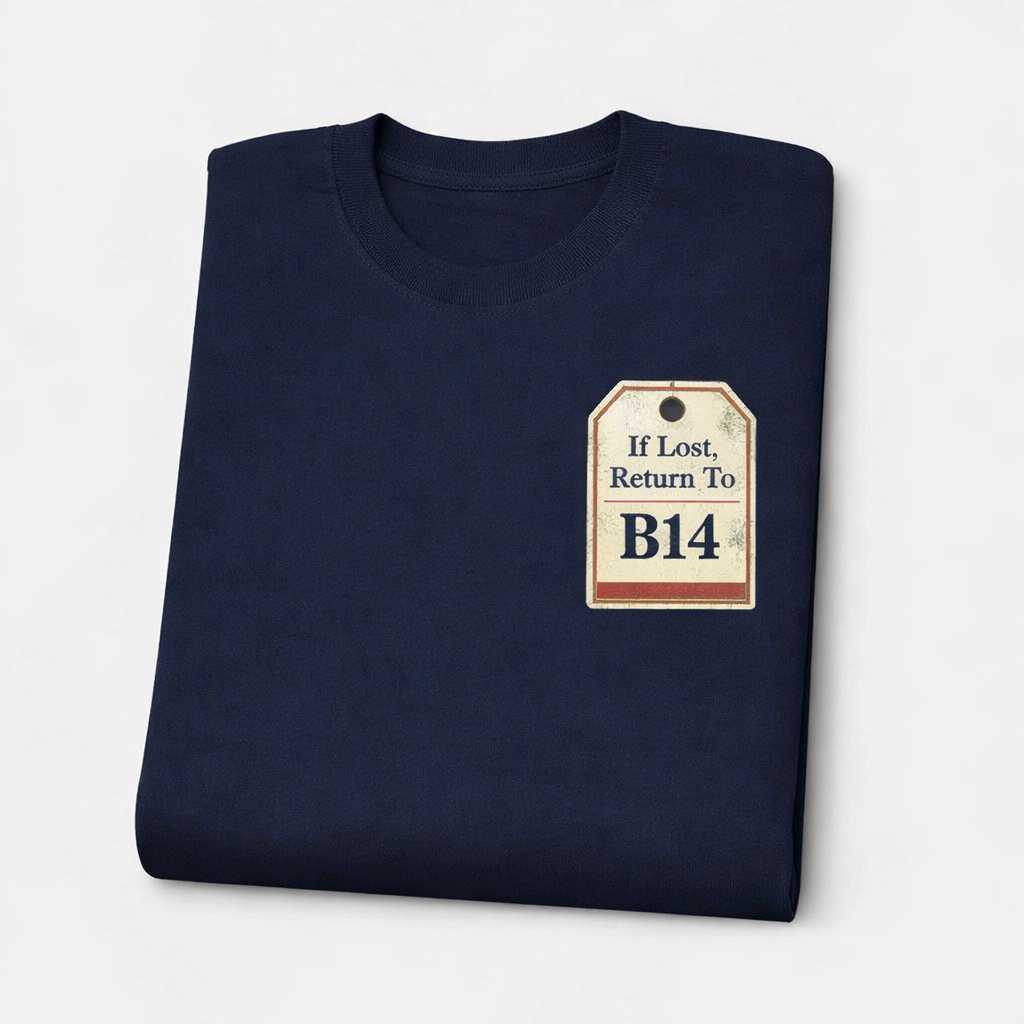 Yardley Wood - T-Shirt - If Lost, return To B14 Design