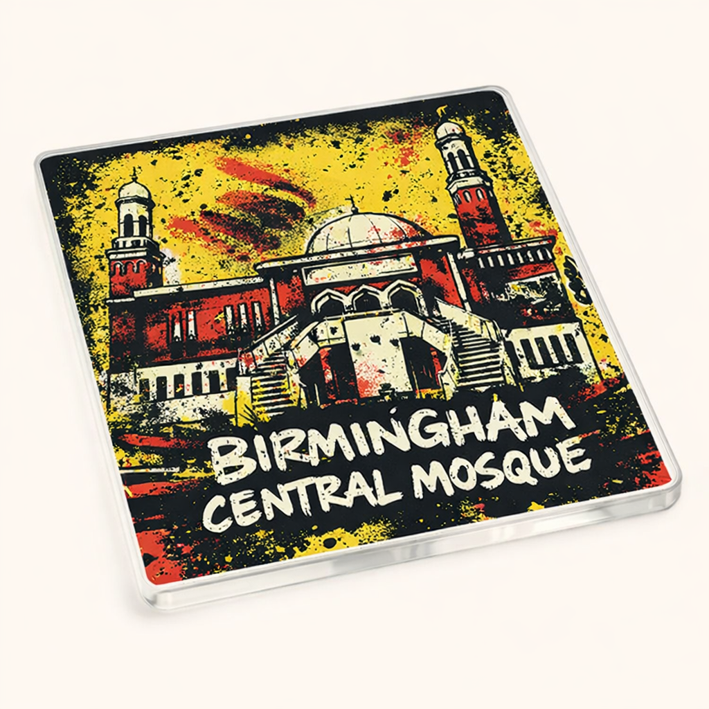 Balsall Heath - Coaster - Urban Street Art - Birmingham Central Mosque