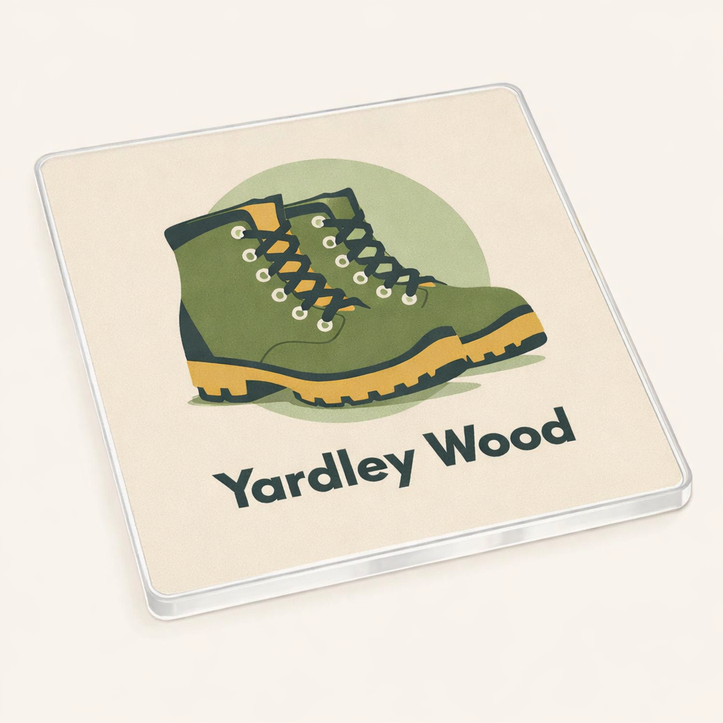 Yardley Wood - Coaster - Mid-Century Retro - Hiking Boots