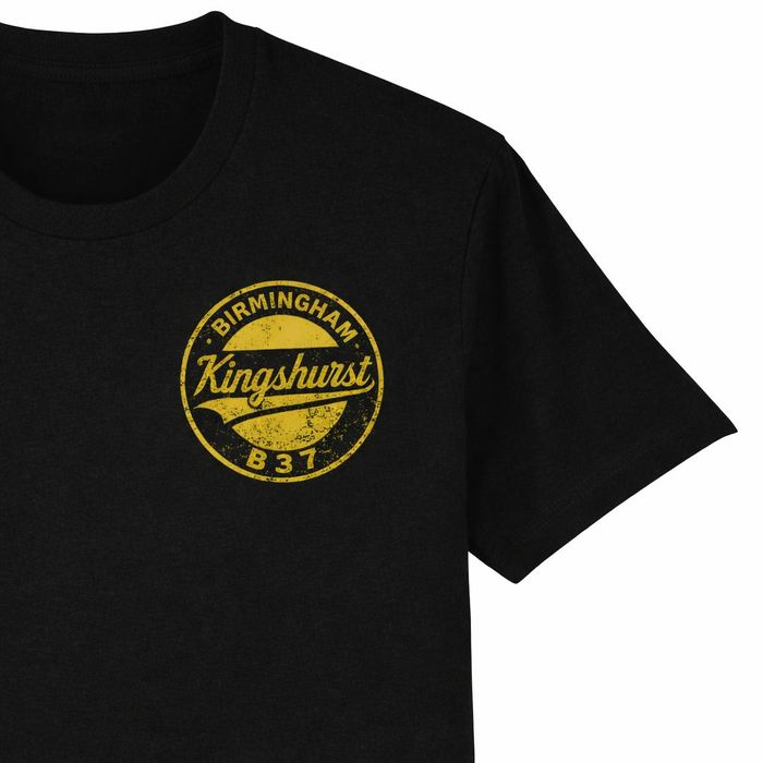 Kingshurst - T-Shirt - B37 Vintage Stamp Design
