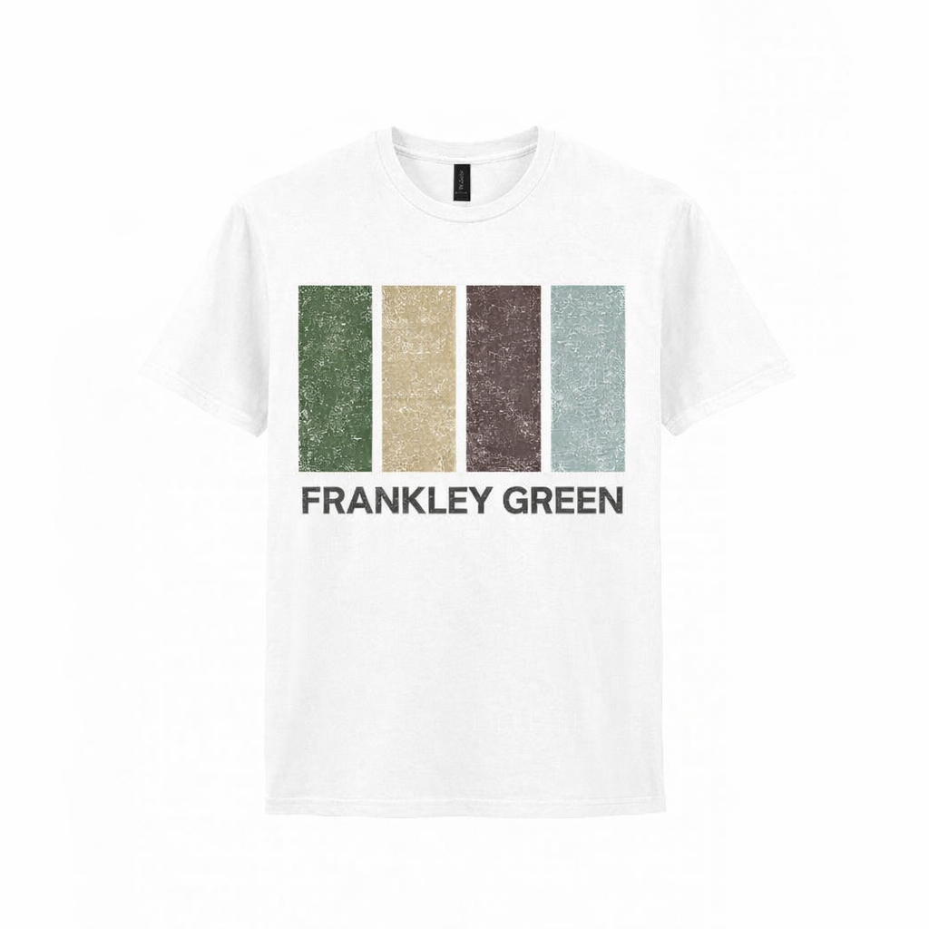 Frankley Green - T-Shirt - Colour Block Design