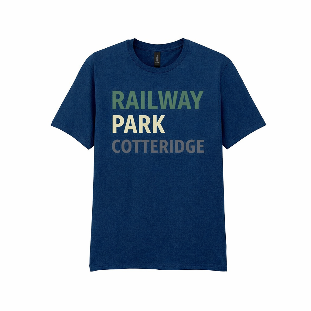 Cotteridge - T-Shirt - Minimal Type Stack Design