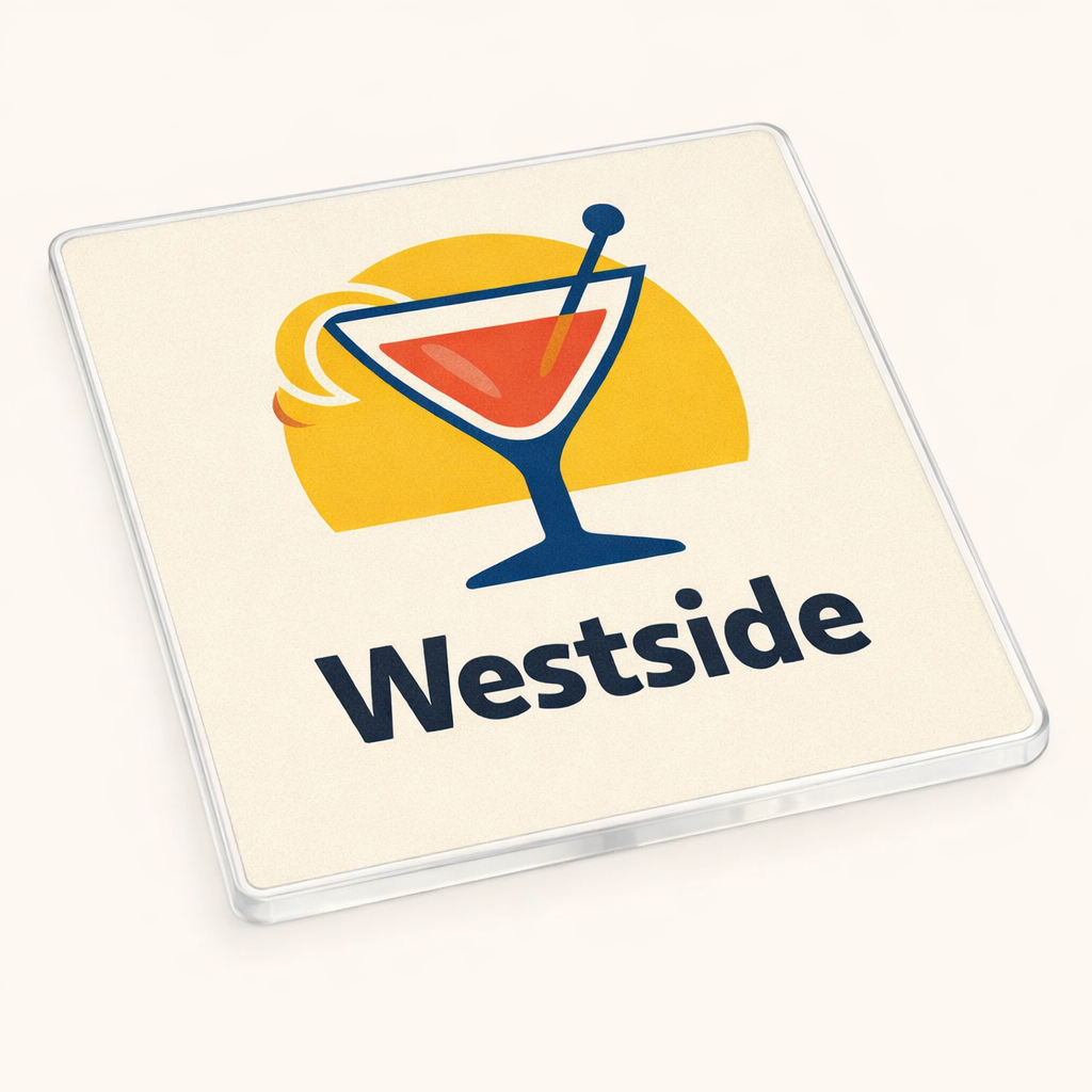 Westside - Coaster - Mid-Century Retro - Cocktail Glass