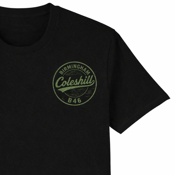 Coleshill - T-Shirt - B46 Vintage Stamp Design
