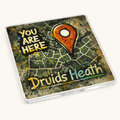 Druids Heath - Coaster - Urban Street Art - Location Pin