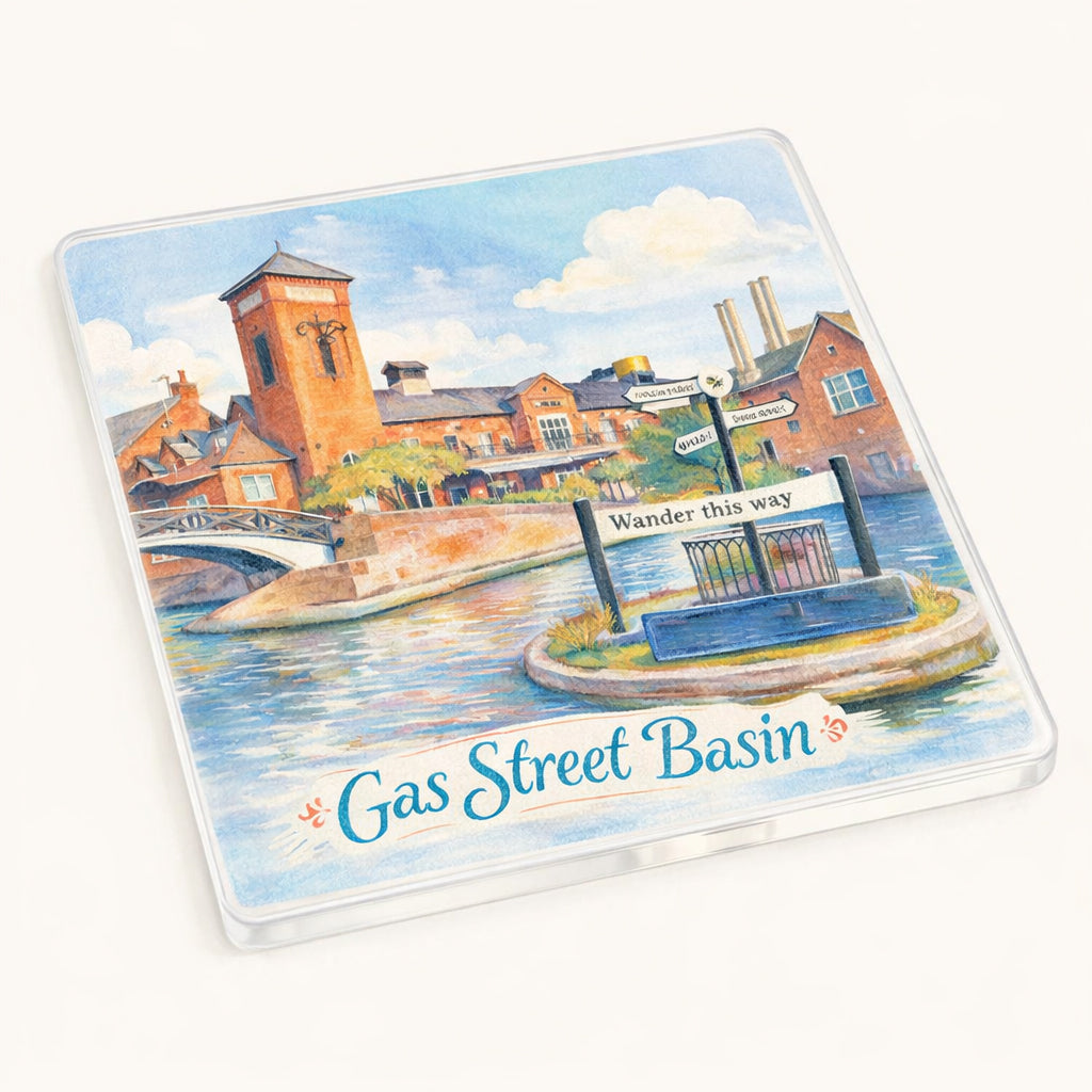 Westside - Coaster - Soft Watercolours - Gas Street Basin