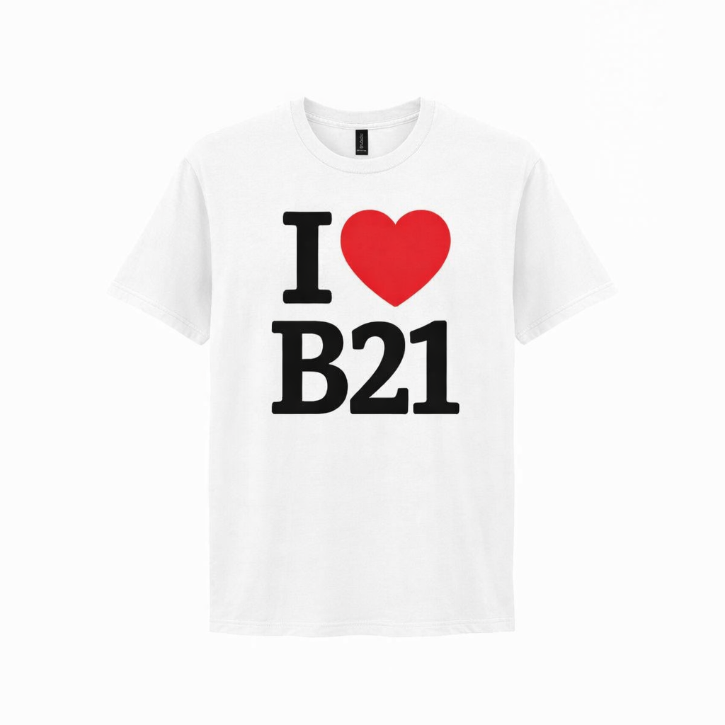 Handsworth - T-Shirt - I Heart B21 Design