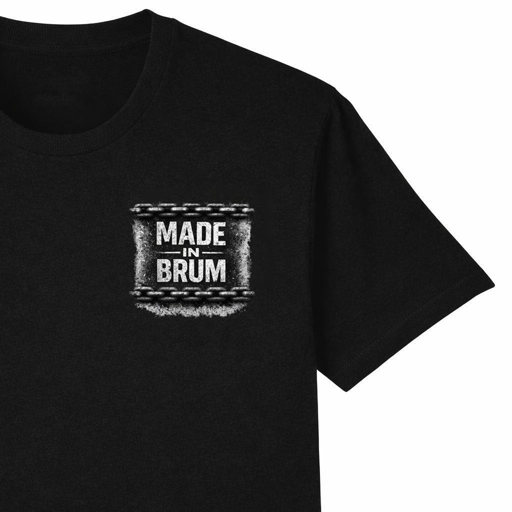 Birmingham - T-Shirt - Made in Brum Industrial Chain Badge
