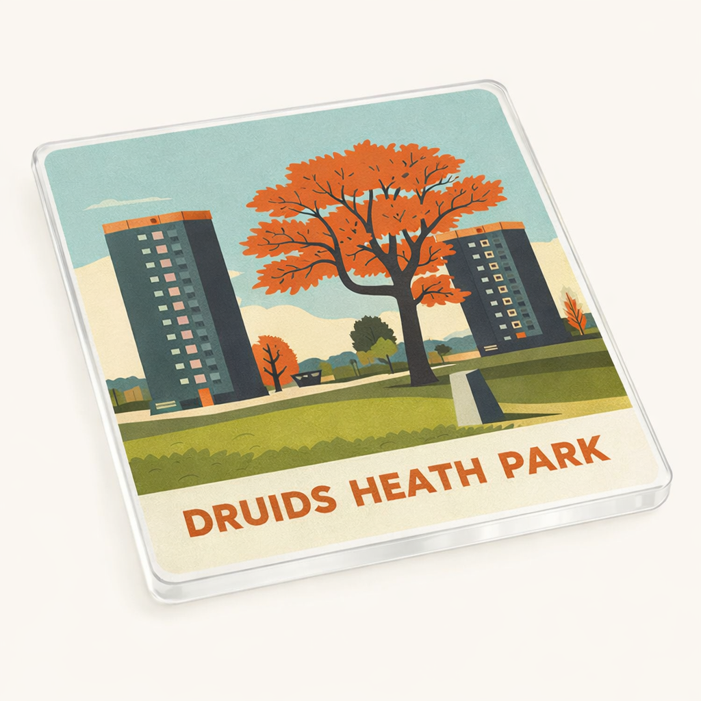 Druids Heath - Coaster - Mid-Century Retro - Druids Heath Park