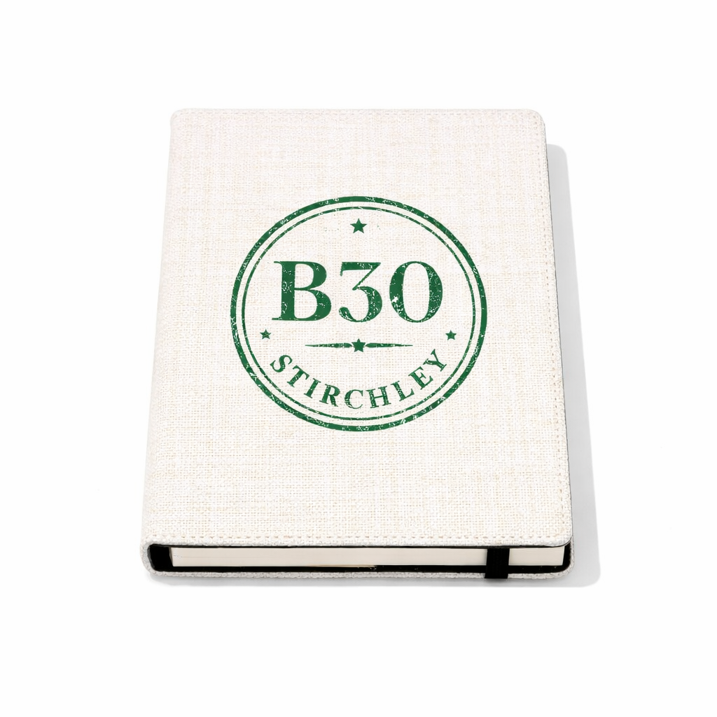 Stirchley - Notepad - Vintage Stamp Design
