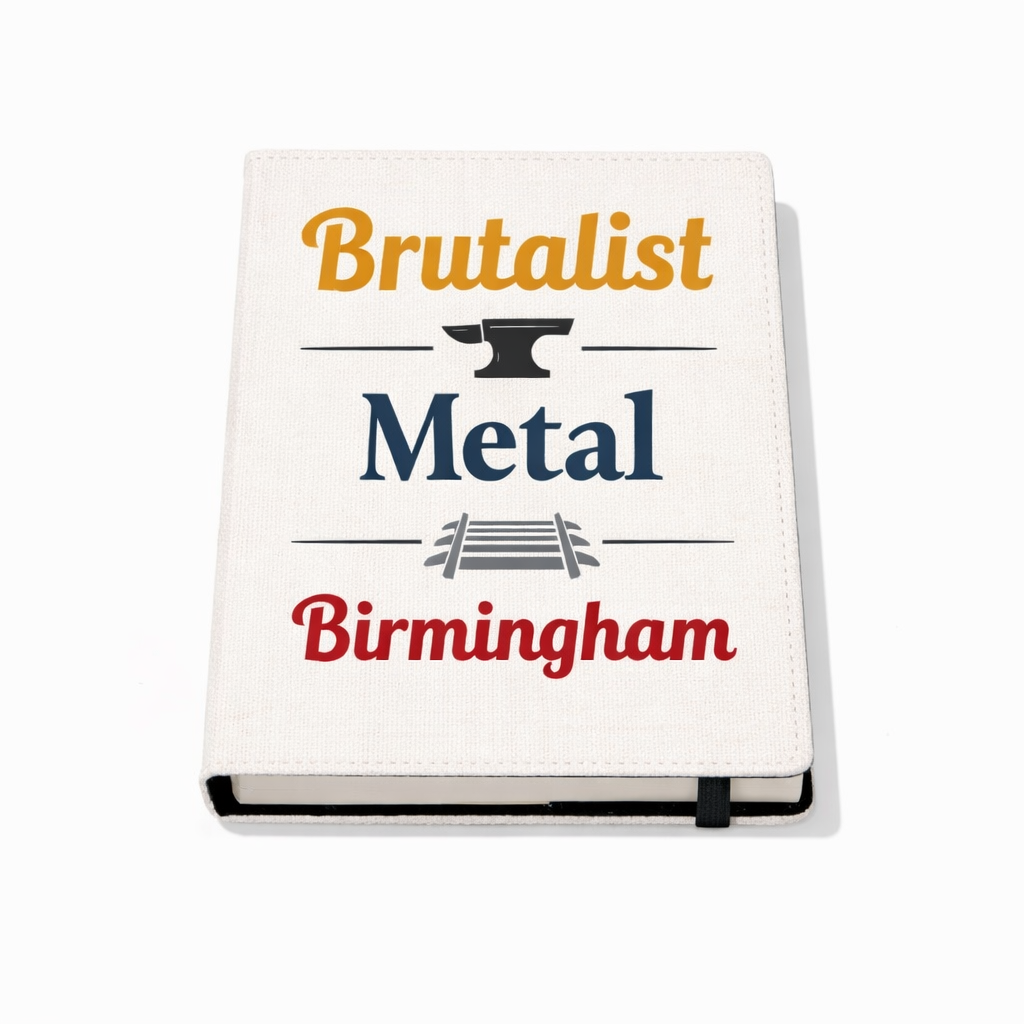 Birmingham - Notepad - Minimal Typed Stack Design