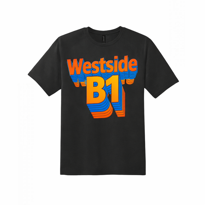 Westside - T-Shirt - Bold 3D Type Design