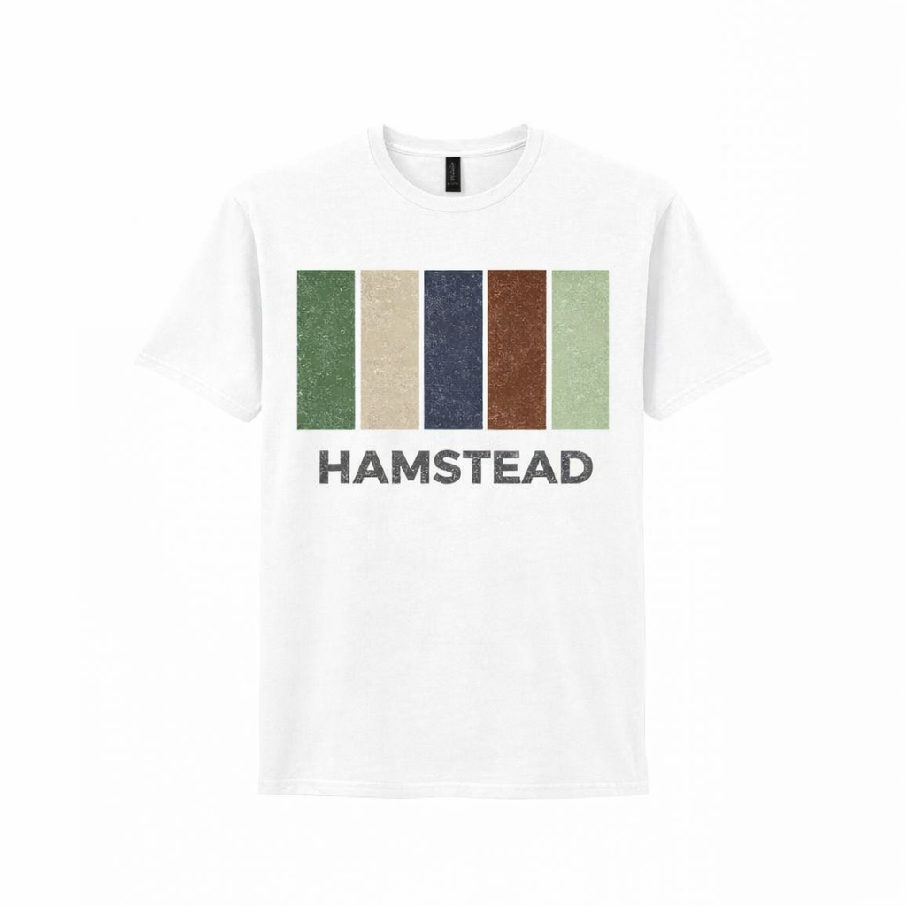 Hamstead - T-Shirt - Colour Block Design