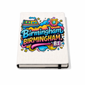 Birmingham -  Notepad  - Graffiti Urban Vibe Design
