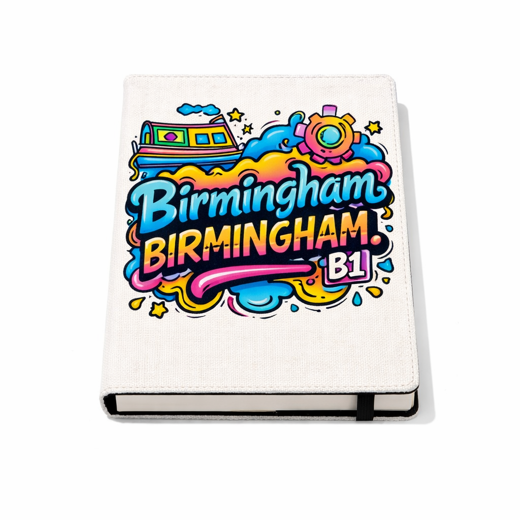 Birmingham -  Notepad  - Graffiti Urban Vibe Design