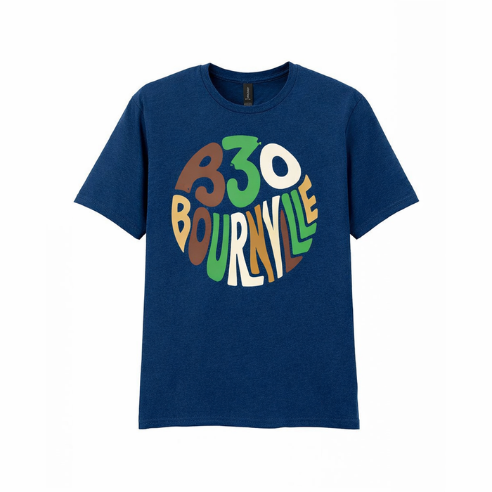 Bournville - T-Shirt - Colour Burst Design