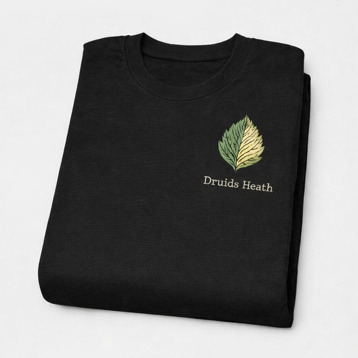 Druids Heath - T-Shirt - Bold Indie Design - Leaf
