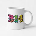 Druids Heath - Mug - Colour Burst Postcode Design