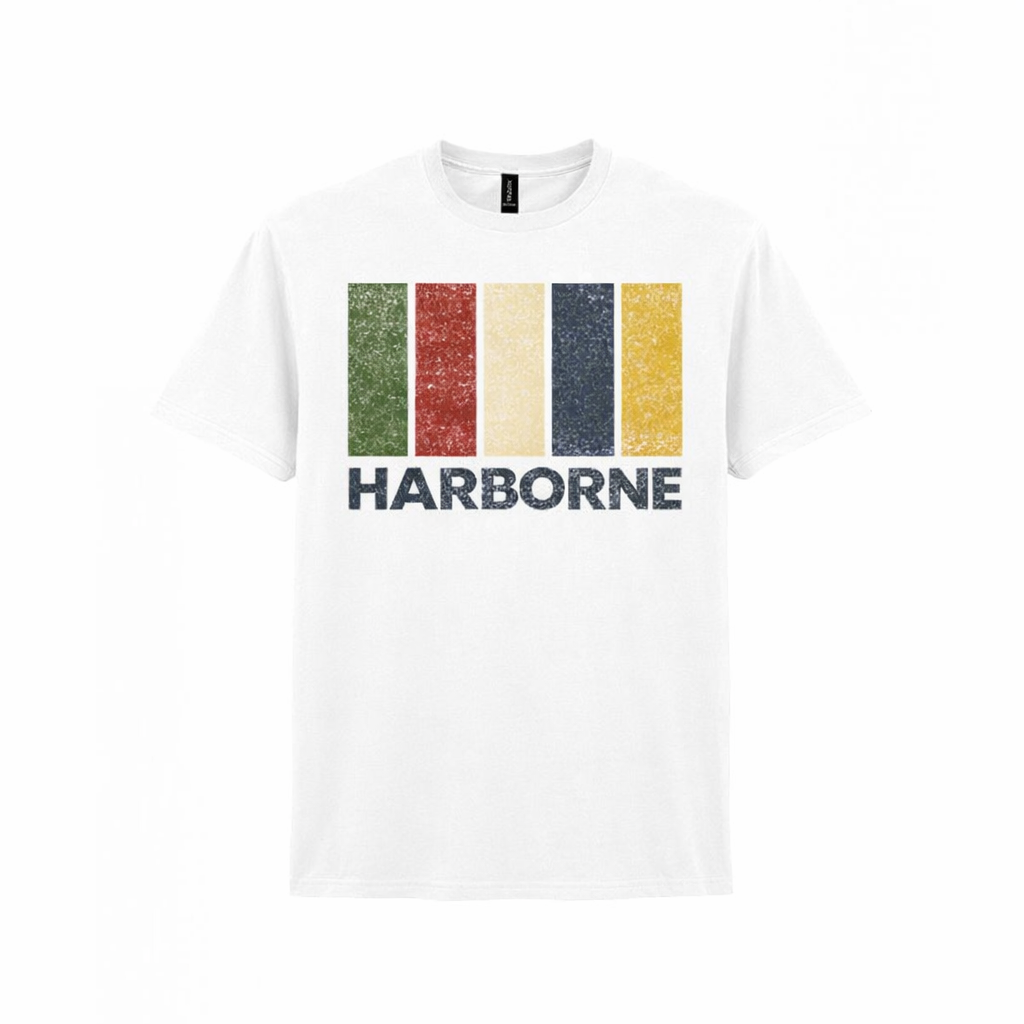 Harborne - T-Shirt - Colour Block Design