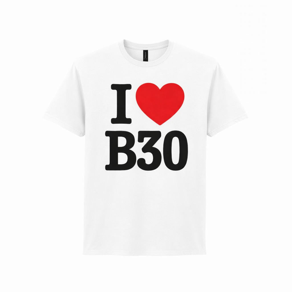 Kings Norton - T-Shirt - I heart B30 Design