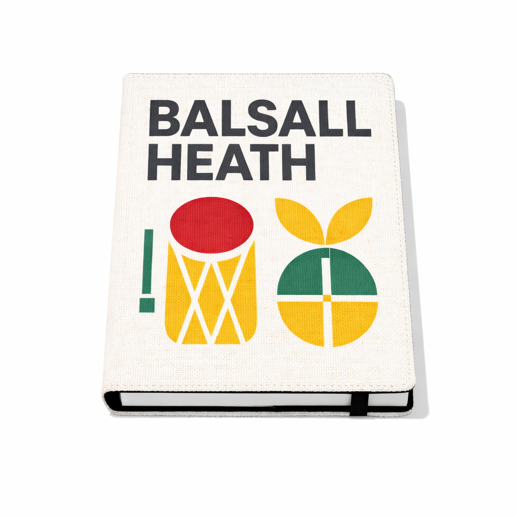 Balsall Heath - Notepad - Geometric Iconography Design