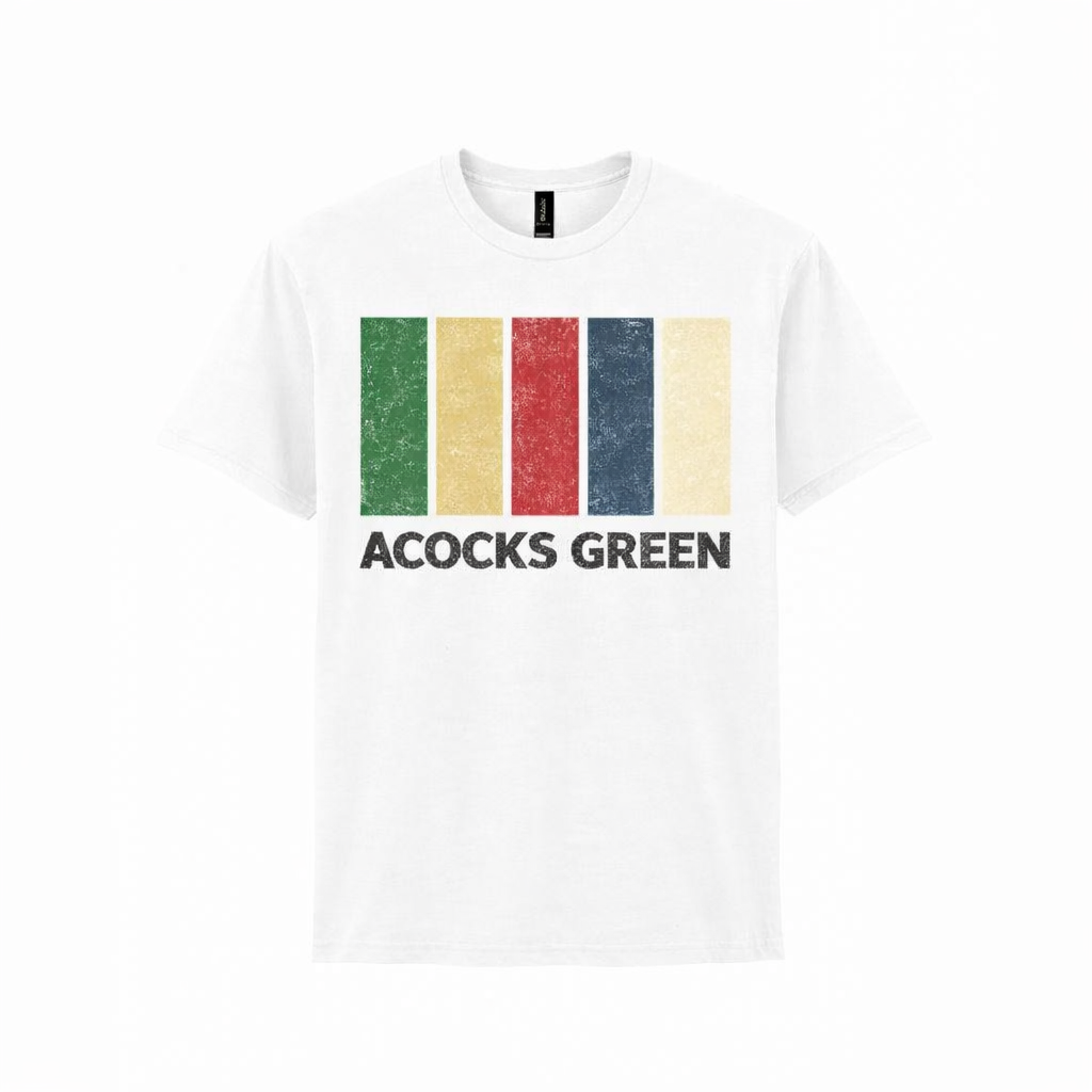 Acocks Green - T-Shirt - Colour Block Design