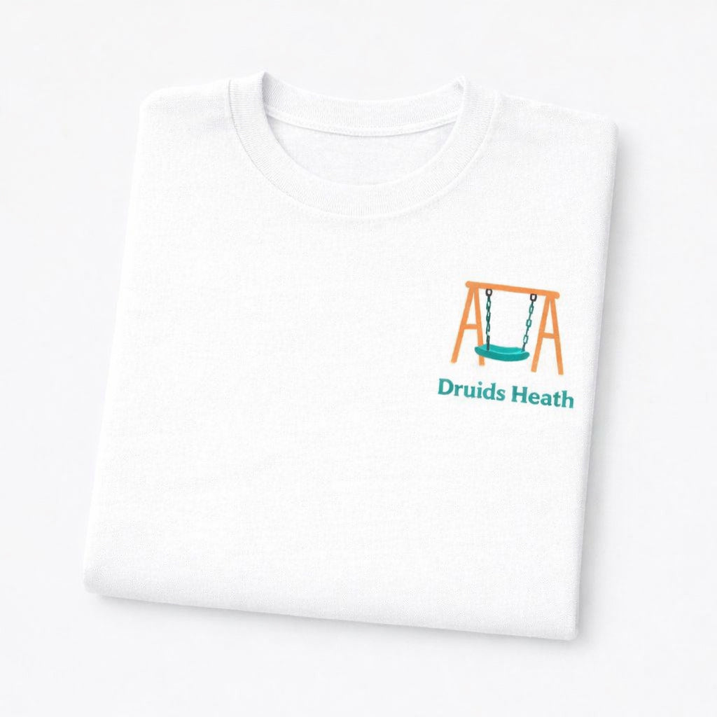Druids Heath - T-Shirt - Minimal Cool Design - Playgrouund Swing