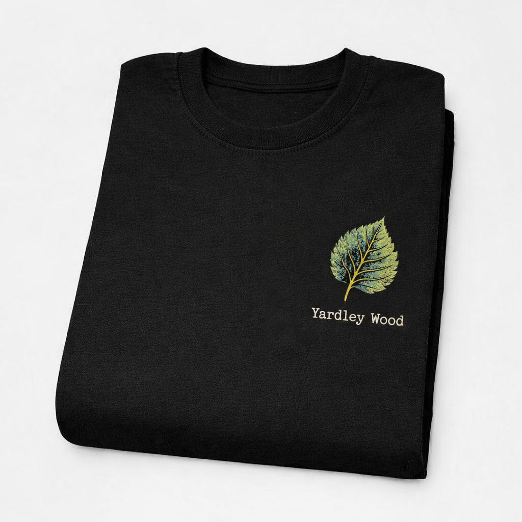 Yardley Wood - T-Shirt - Minimal Cool Design - Leaf