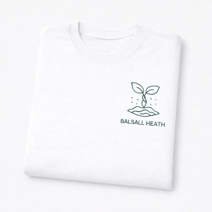 Balsall Heath - T-Shirt - Minimal Line Icon Design - New Beginnings