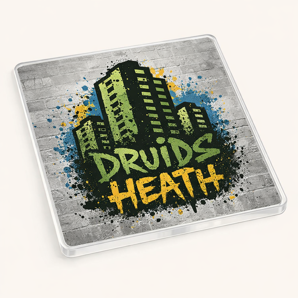 Druids Heath - Coaster - Urban Street Art - Tower Block