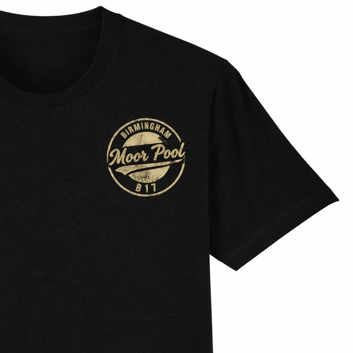Moor Pool - T-Shirt - B17 Vintage Stamp Design